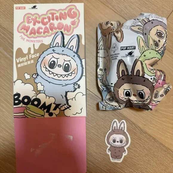 (Open) LABUBU  Exciting Macaron - Toffee - Picture 2 of 3